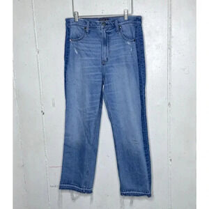 Abercrombie‎ & Fitch Women's blue Jeans Zoe Natural Rise Ankle Straight 31/12